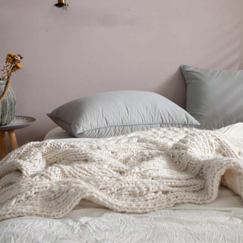 Artisan Wool Throw Blanket